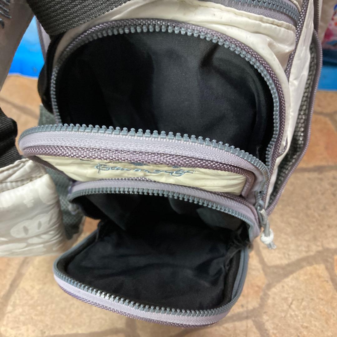 寶BU-1092 EDWIN スタンド式 キャディバッグ ホワイト