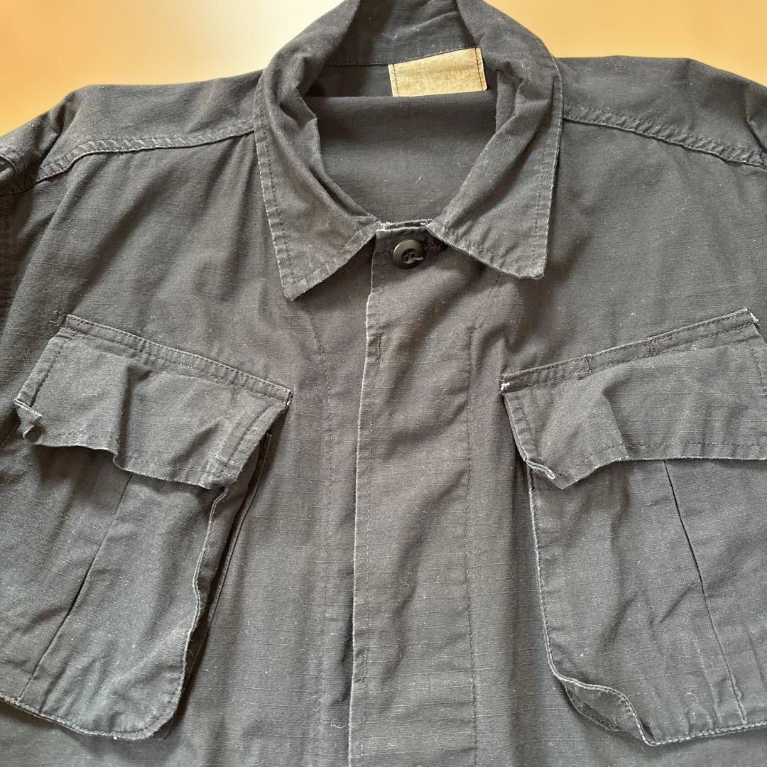 ジャングル ファティーグ ジャケット BLACK OVY KAJA