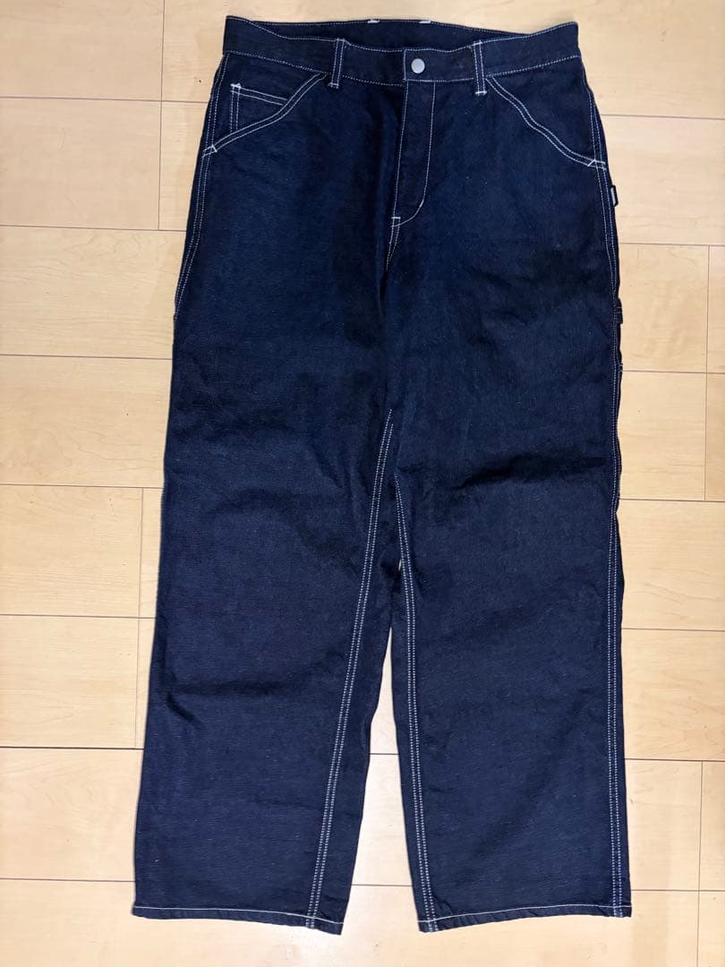 NEIGHBORHOOD デニム ペインターパンツM インディゴ