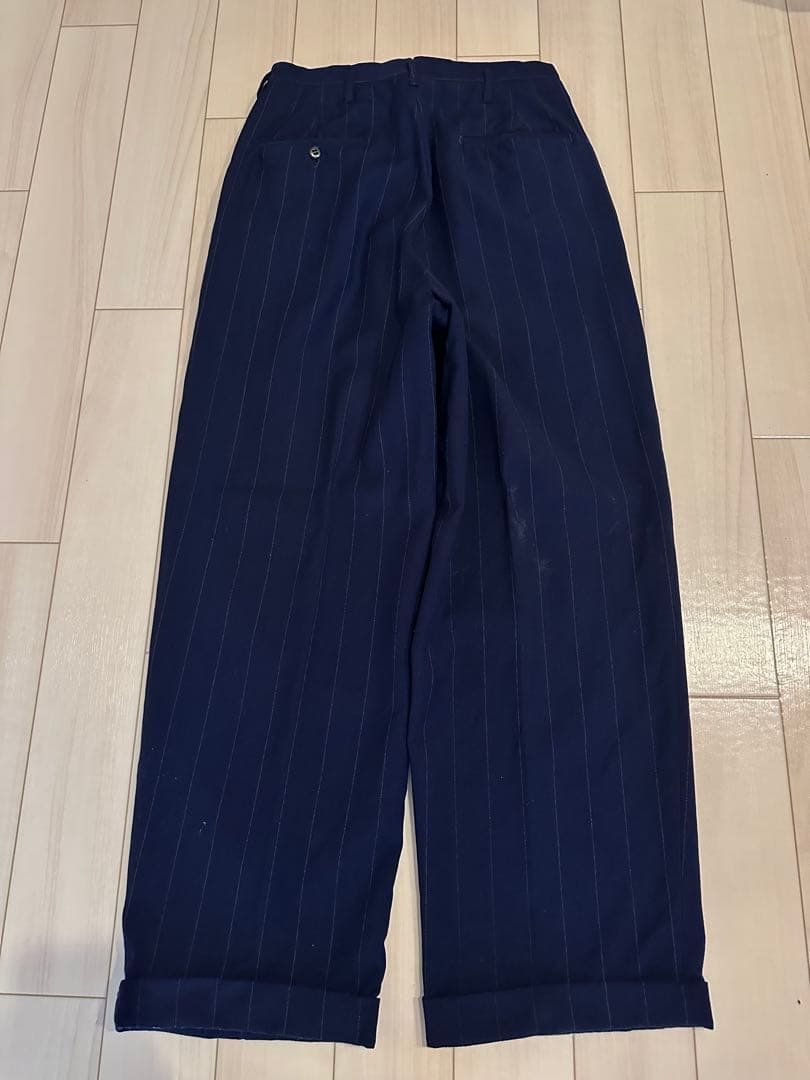 【希少】40s 50s USAスラックス ウール TALON サスペンダーボタン