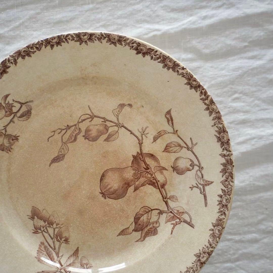 Choisy le Roi ショワジー ル ロワ 果実柄コンポティエ