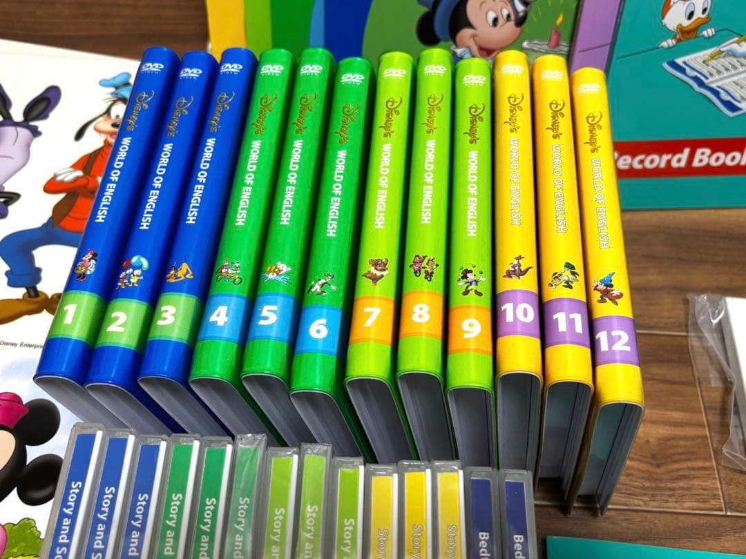 DWE ディズニー　step by step ワールドオブイングリッシュ英語学習