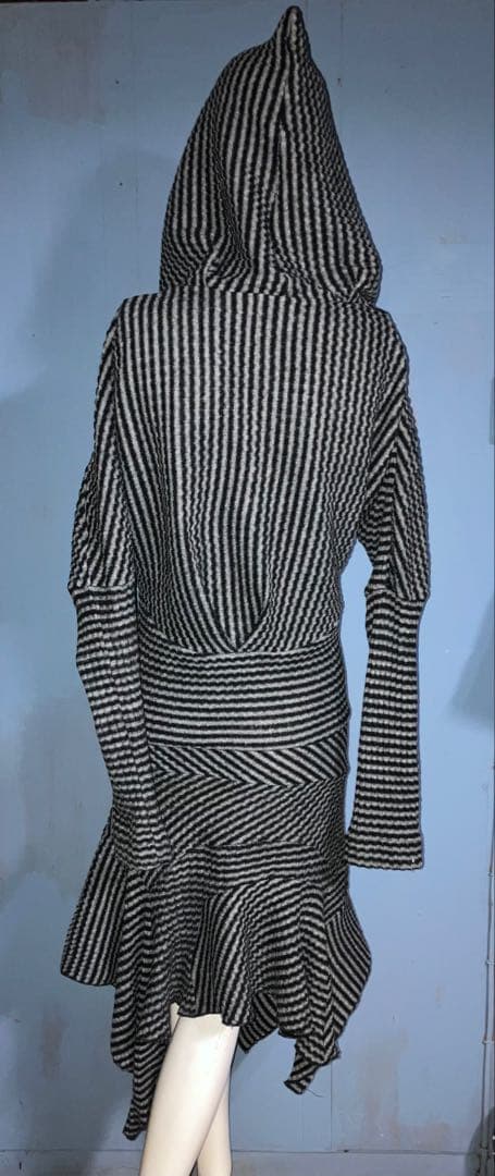 nodress knit hoodie dress ノードレス itimi