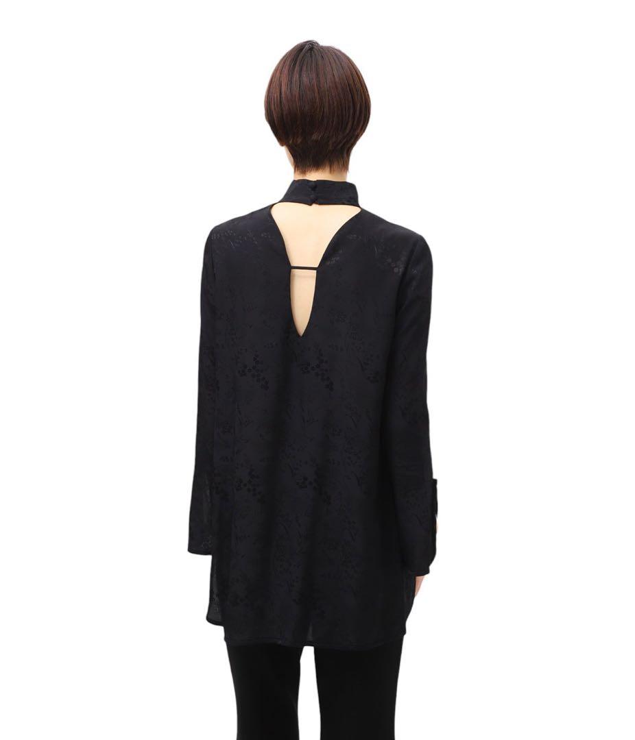 Mame Kurogouchi（マメクロゴウチ） ジャガードブラウス