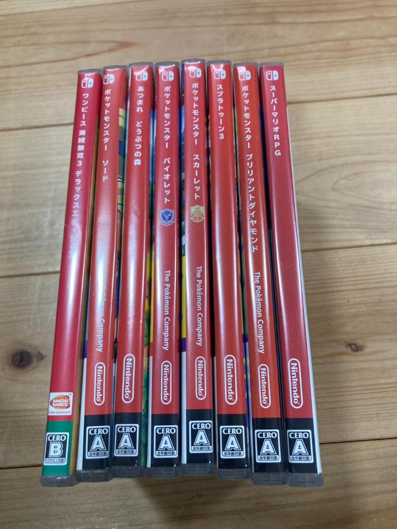 Nintendo Switch ゲームソフト 8本セット