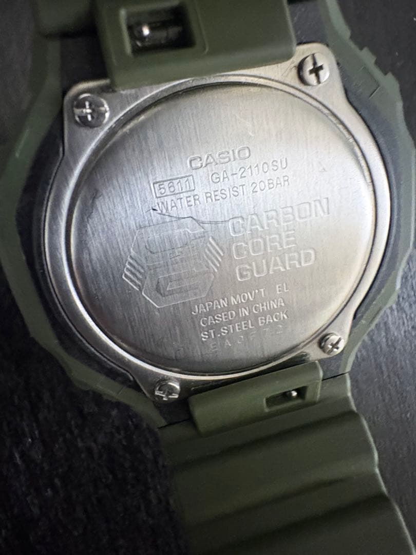 CASIO G-SHOCK GA-2110SU-3AJF グリーン