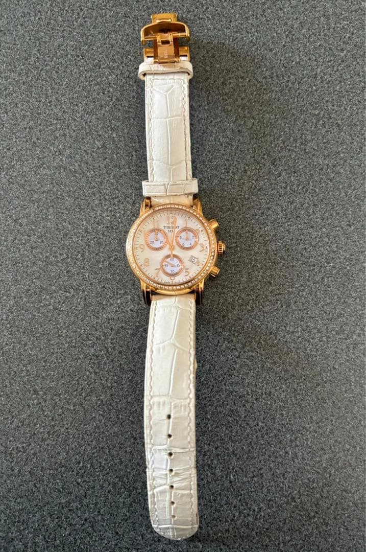 Tissot:レディース、クオーツ腕時計、電池交換済み