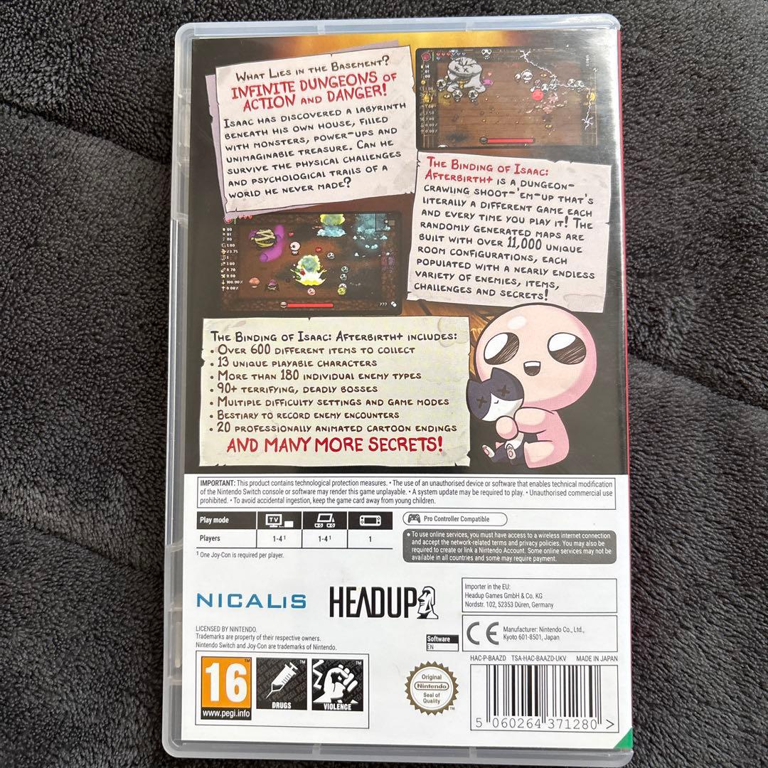 [中古]The Binding of Isaac Afterbirth+