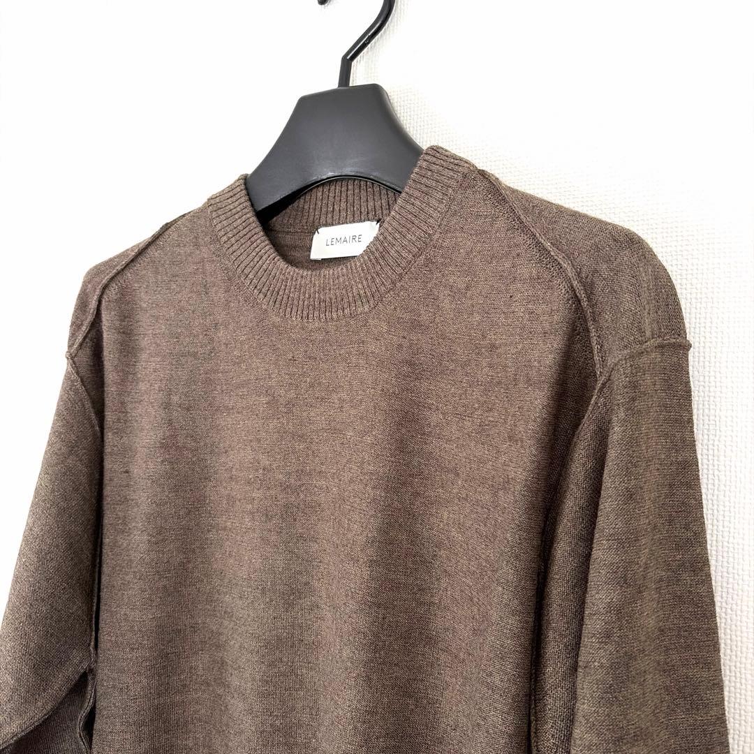 新品　LEMAIRE ルメール メンズ クルーネックセーター S 2019FW