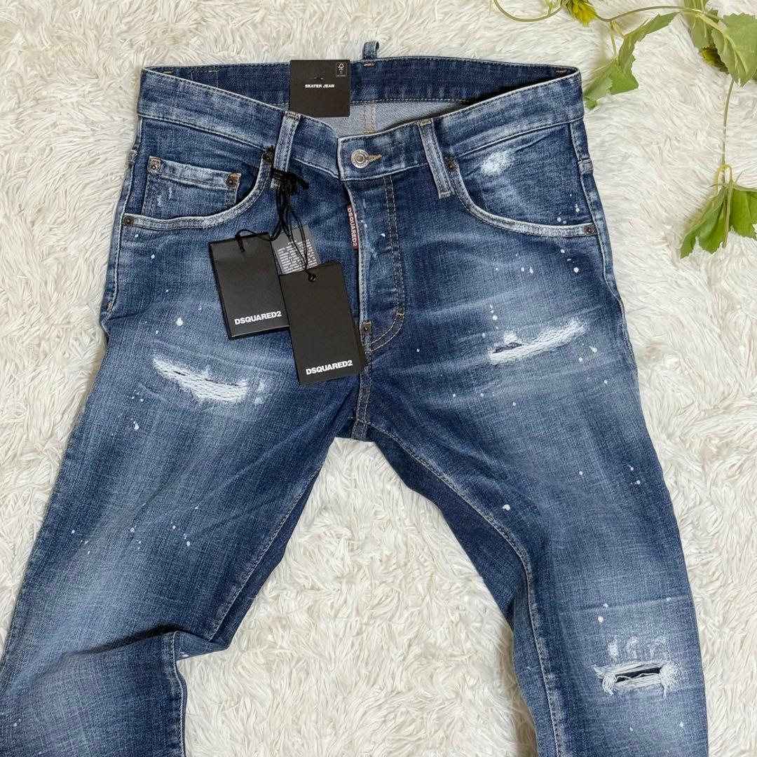 未使用品　DSQUARED2　Skater Jean　スキニーデニム　46