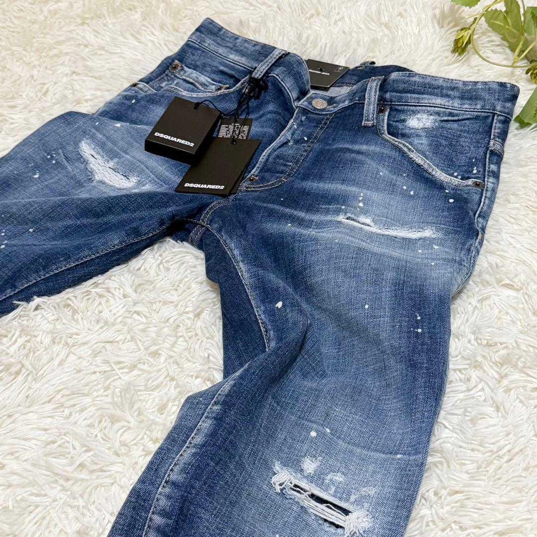 未使用品　DSQUARED2　Skater Jean　スキニーデニム　46