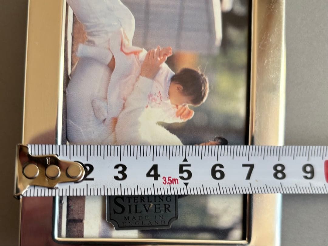 純銀フォトフレーム　イギリス製