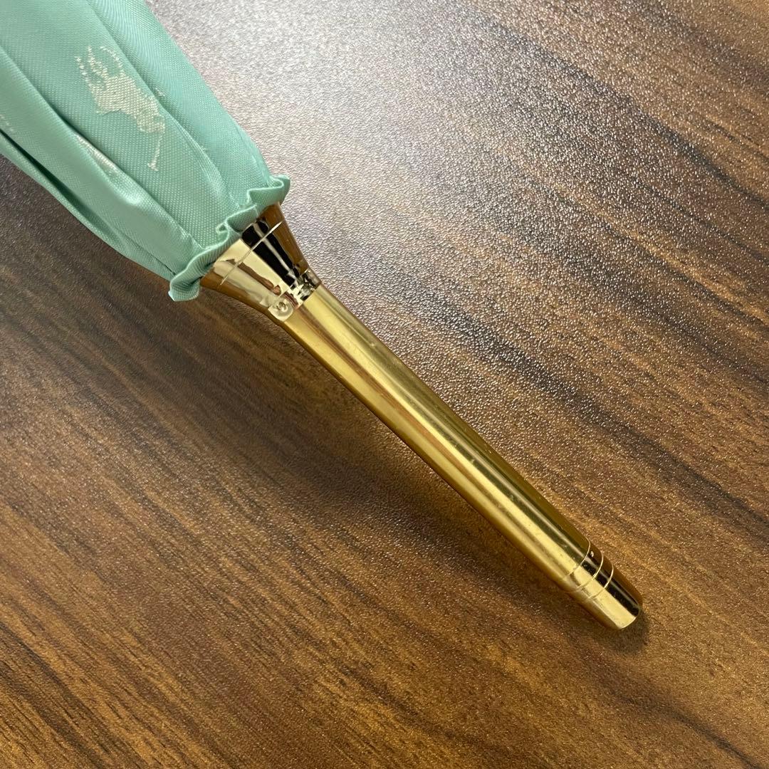 【新品タグ付】Polo Ralph Lauren UVカット傘 ライトグリーン