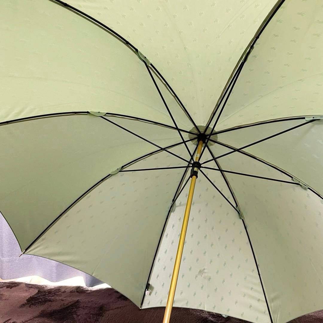 【新品タグ付】Polo Ralph Lauren UVカット傘 ライトグリーン