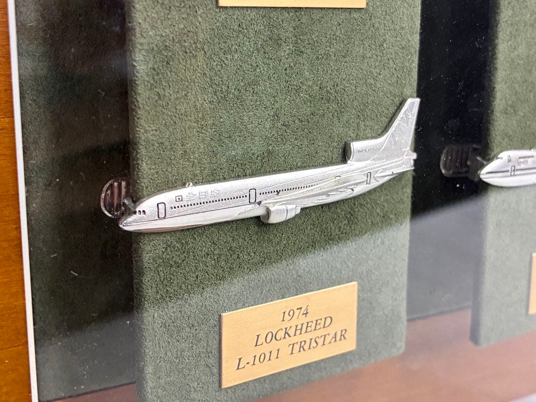 ANA 全日空商事 ネクタイピン15種類 旅客機 オリジナルコレクションケース付