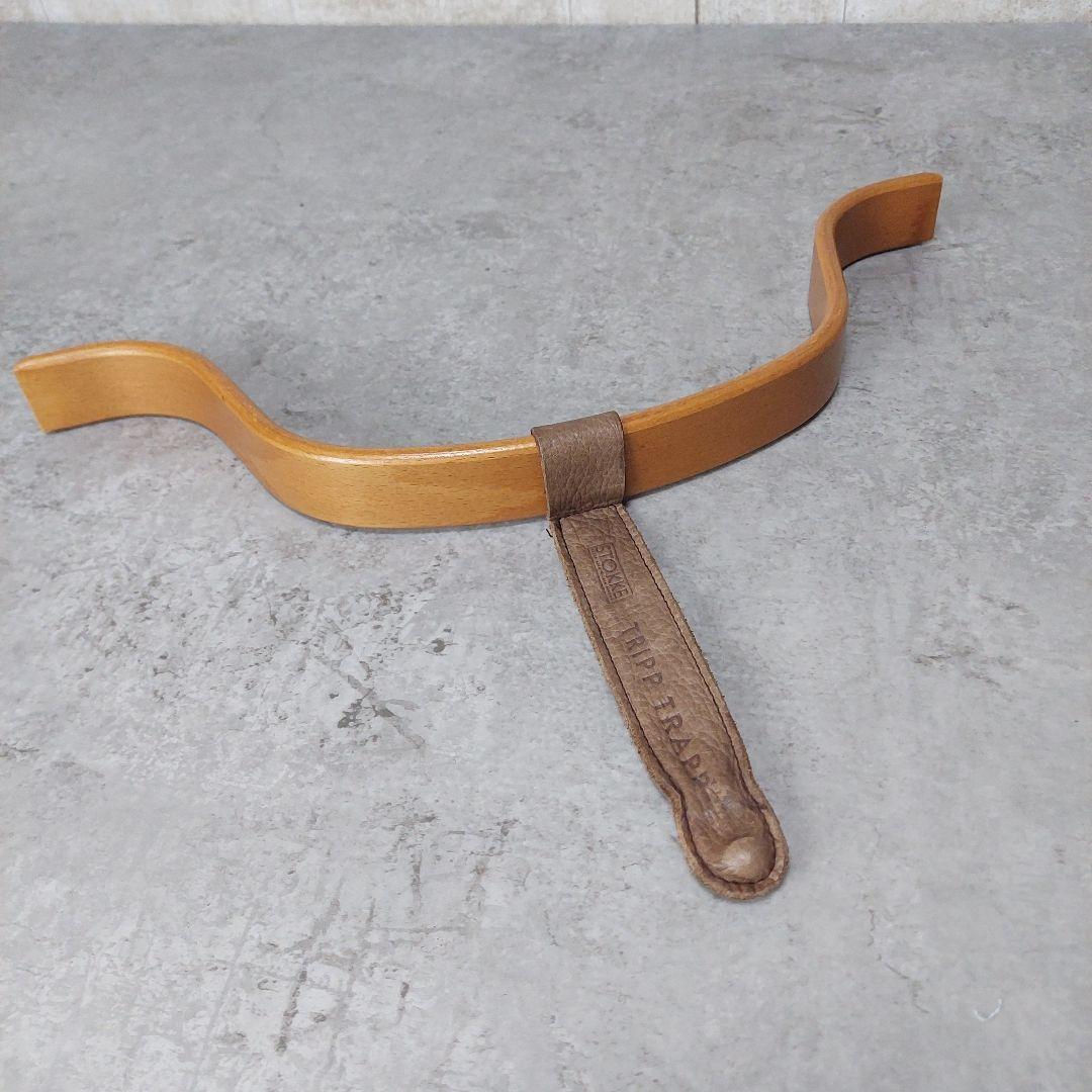 【希少】 ストッケ トリップトラップ 木製ベビーガード ベビーセット 旧型 皮製