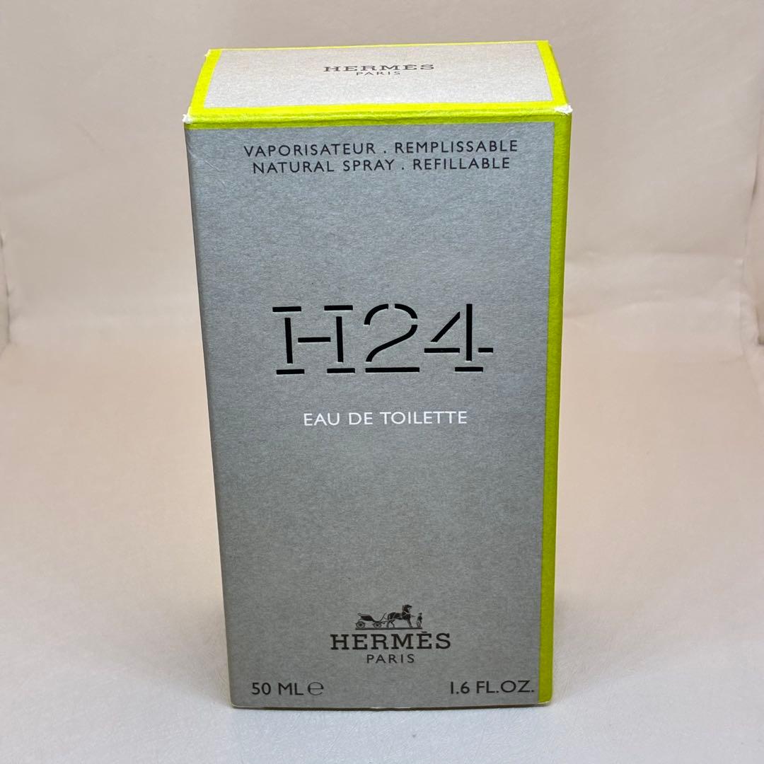 【極美品】HERMĚS エルメス　H24 オードトワレ　50ml 人気香水
