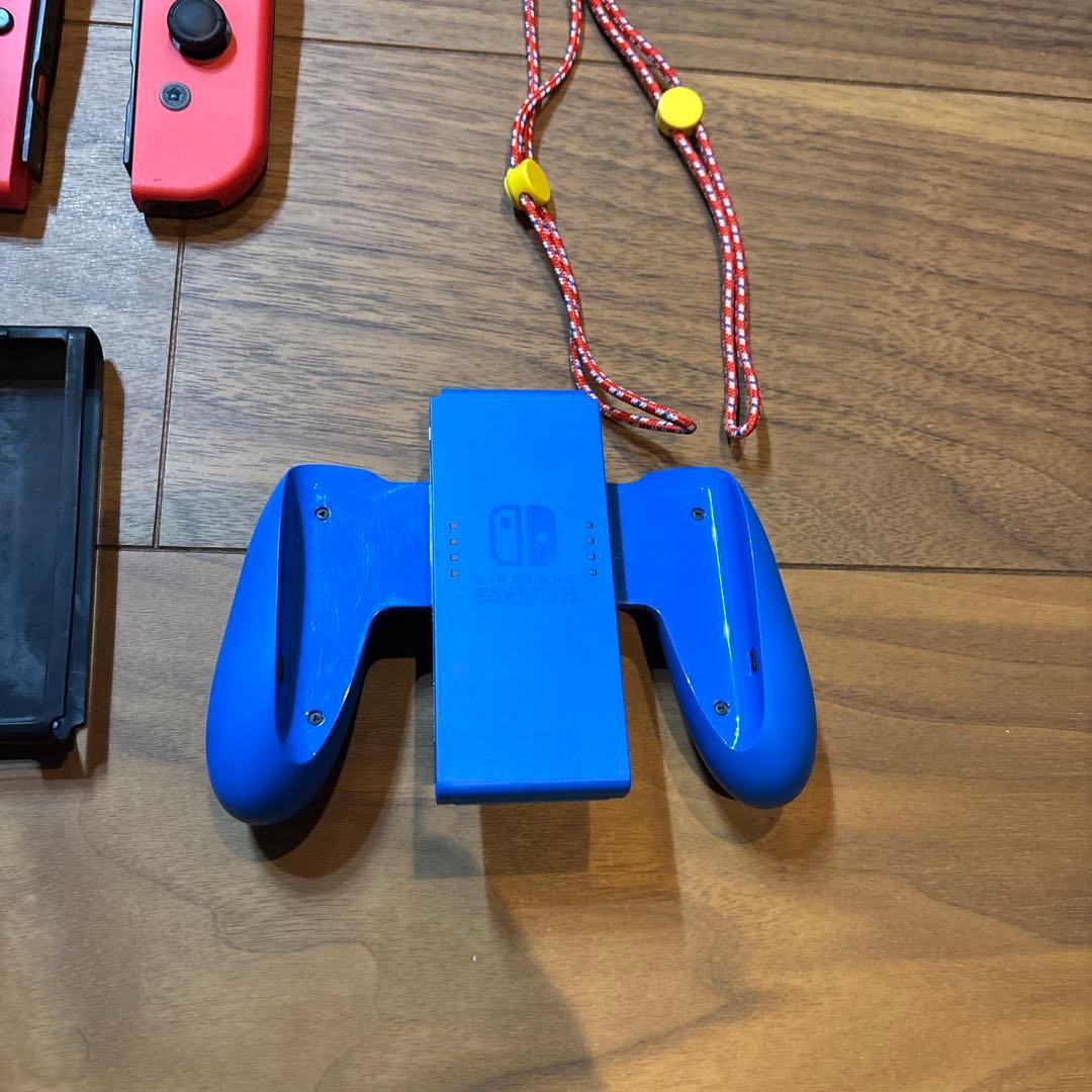 【美品】Nintendo Switch マリオレッド×ブルー　セット
