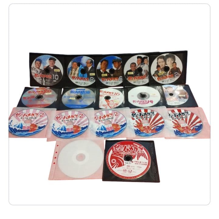 釣りバカ日誌 西田敏行　シリーズ　ケースなし　DVD