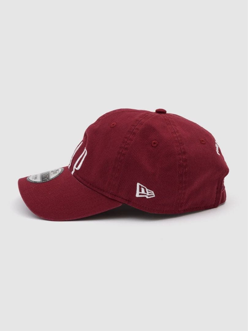【新品】GAP NEWERA 限定コラボ ロゴ ベースボールキャップ レッド