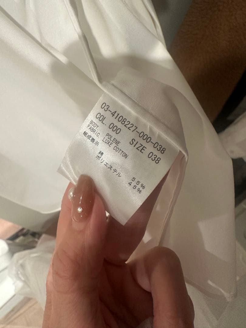 セオリーリュクス　フリルブラウス　38