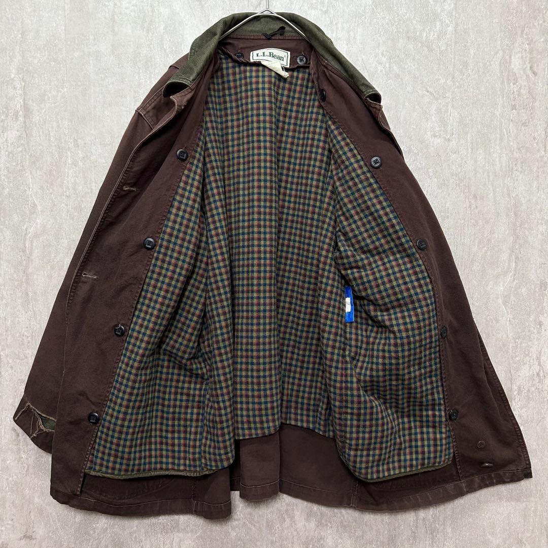 エルエルビーン ダックハンティングジャケット 90s ライナー付き Lサイズ