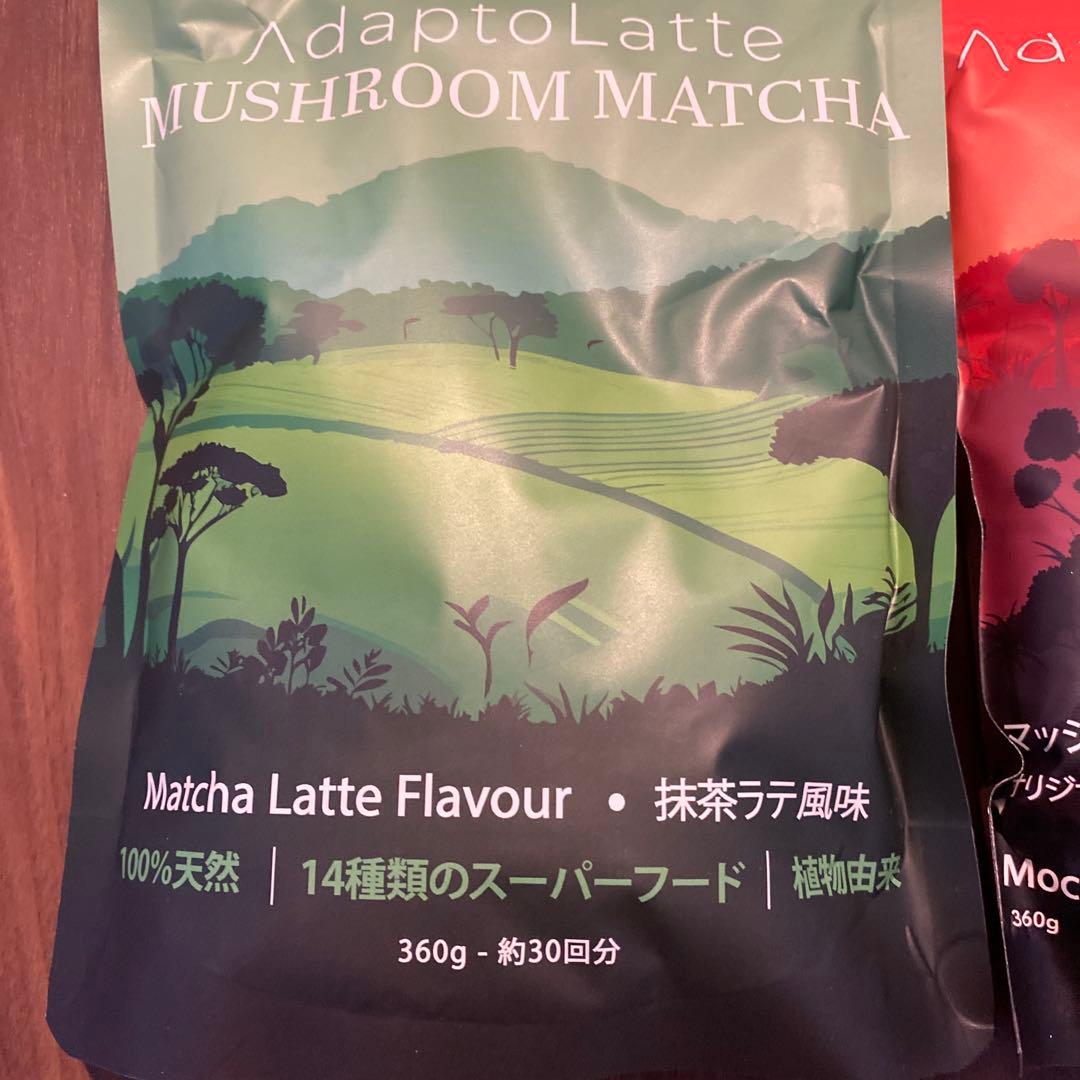 AdaptoLatte マッシュルームラテ 3種セット 抹茶・モカ・ココア