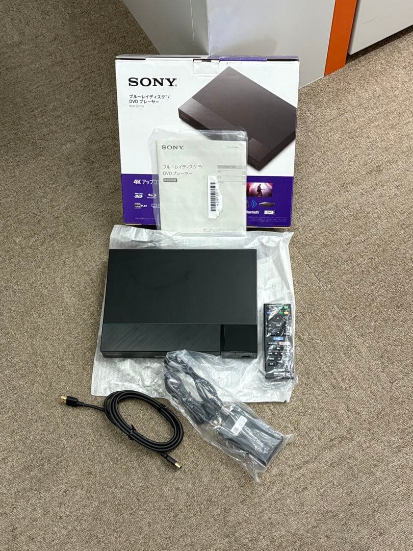 【極美品】ソニー SONY BDP-S6700 ブルーレイプレーヤー 4K 純正