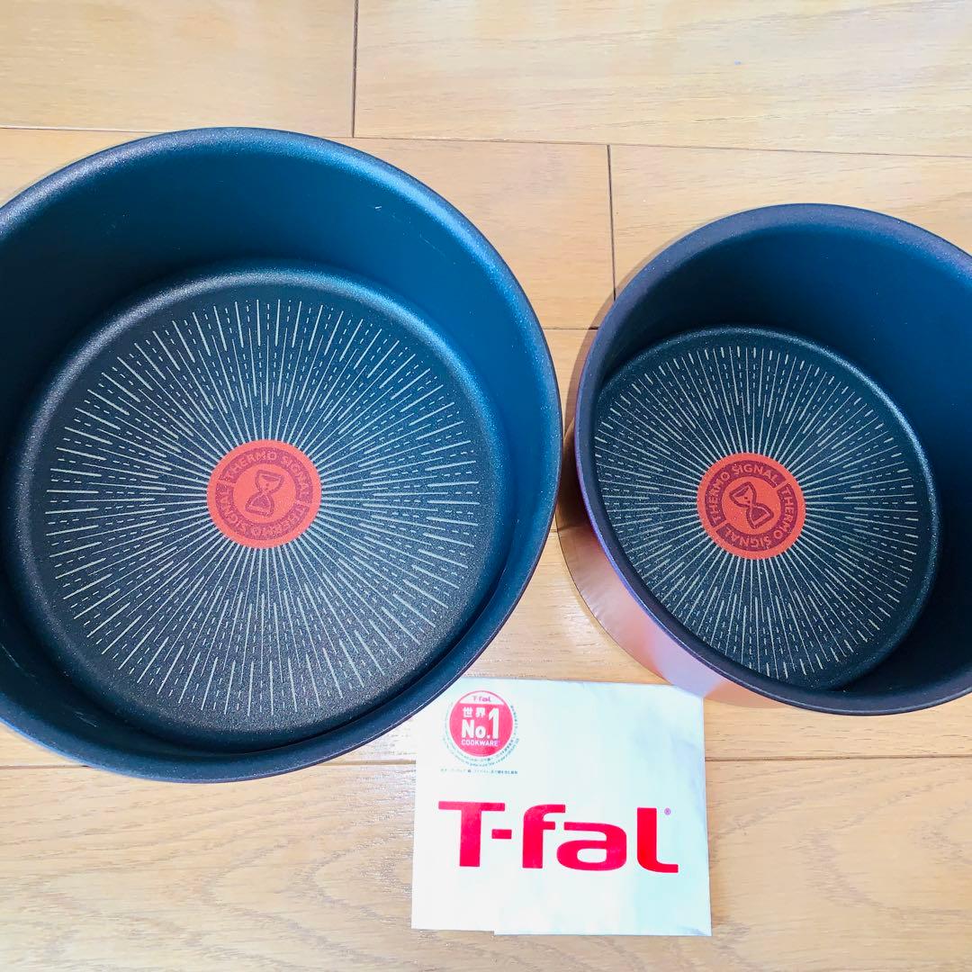 ティファール　ソースパン16cm×3 20cm×6 22cm蓋 ルージュIHガス