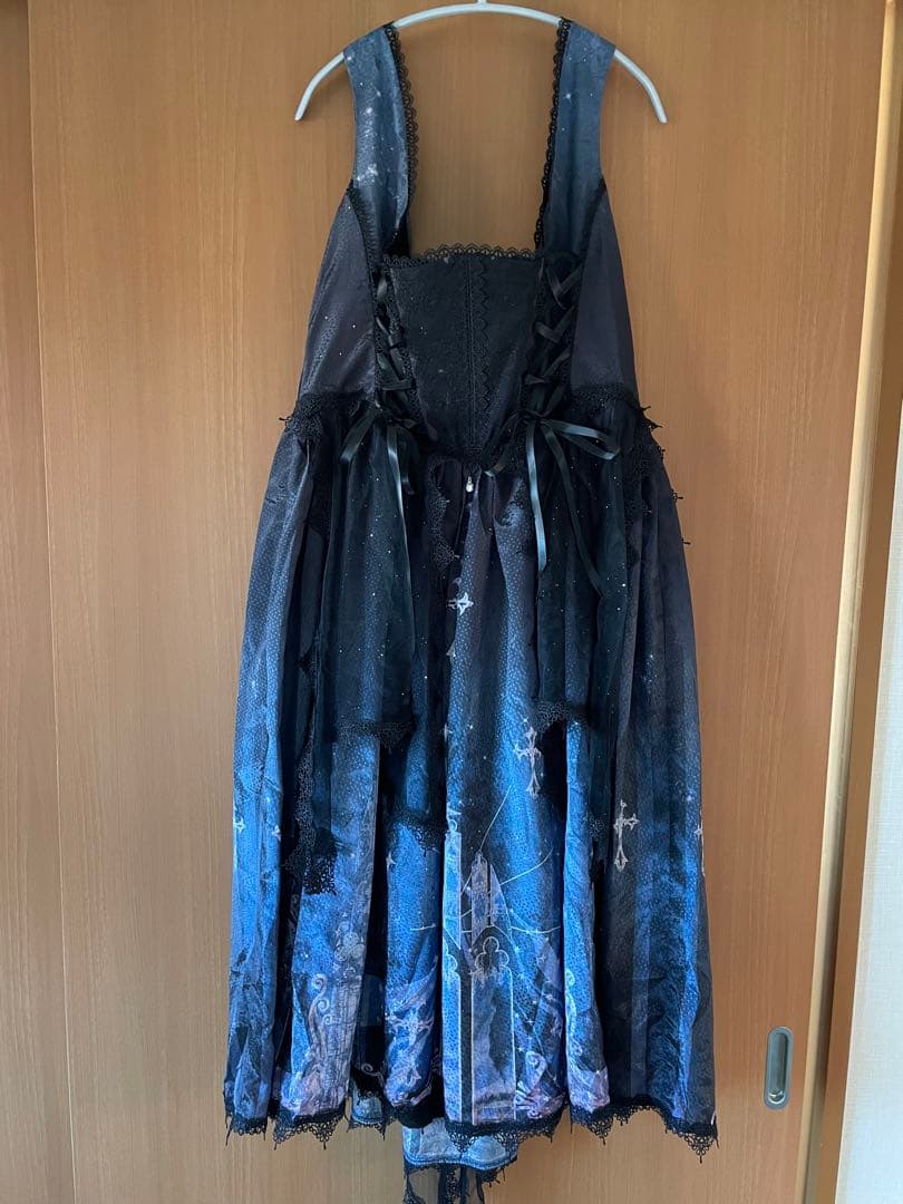 MANUSMACHINA 星降る夜の礼拝堂ジャンパースカートLサイズ海外ロリィタ