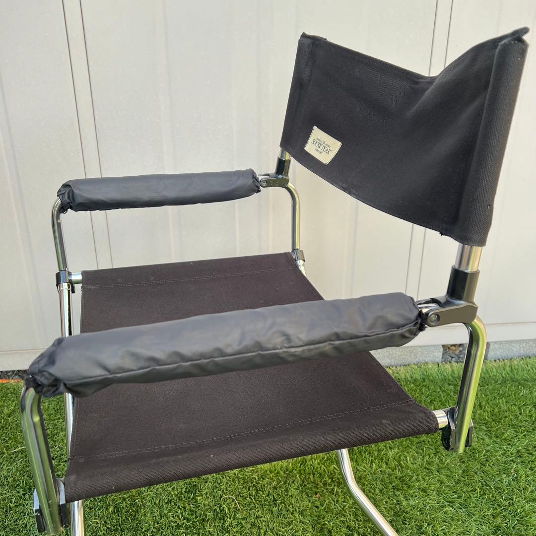 【希少・旧ロゴ】スノーピーク フォールディングディレクターズチェア 2脚セット