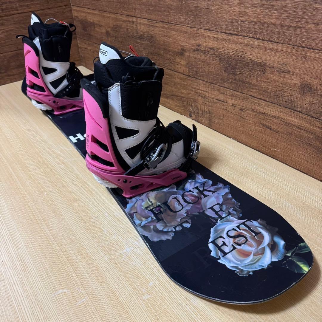 Holiday　BURTONバートン　メンズ　スノーボード4点セット　152cm