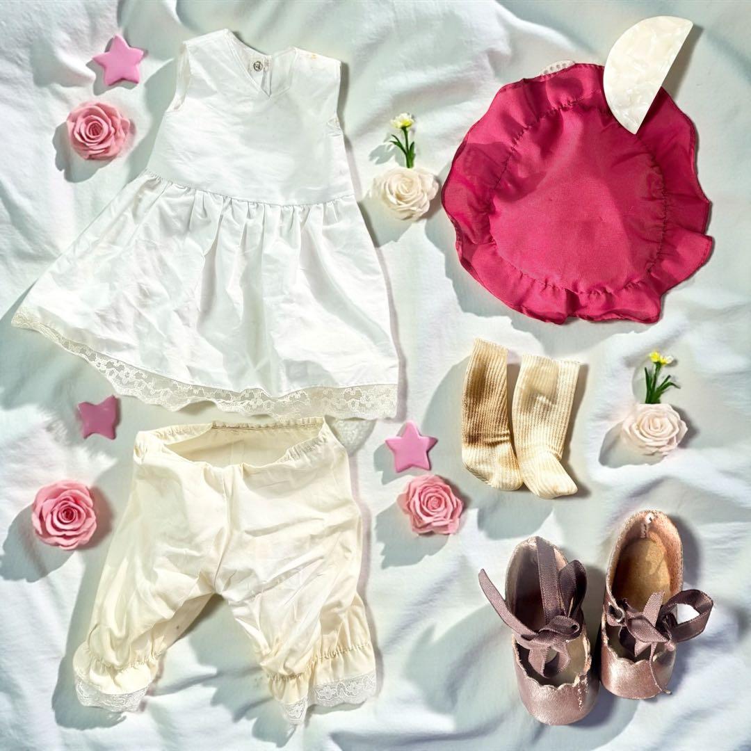 焼きみかん ビスクドール ブリュ ジュン ローズレッドドレス レッドボネ