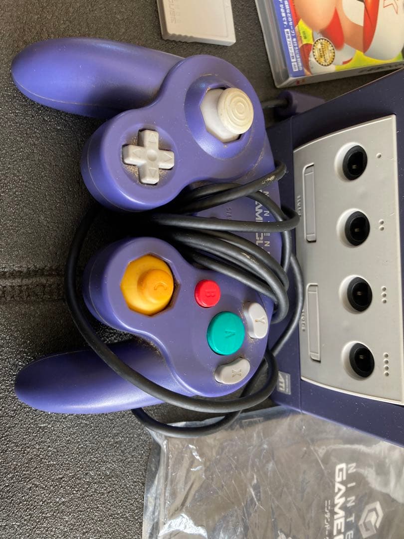 ニンテンドーゲームキューブ　メモリーカード　ソフト2本付き