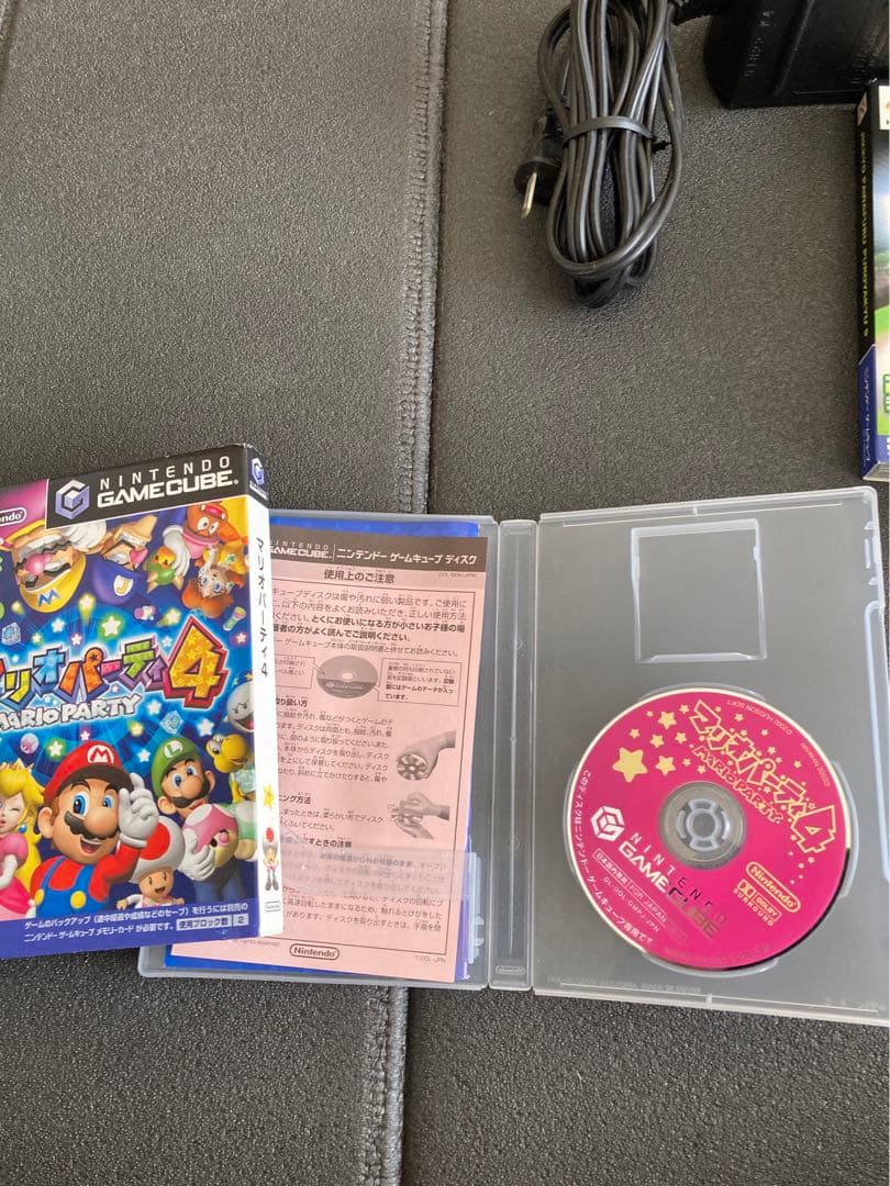 ニンテンドーゲームキューブ　メモリーカード　ソフト2本付き