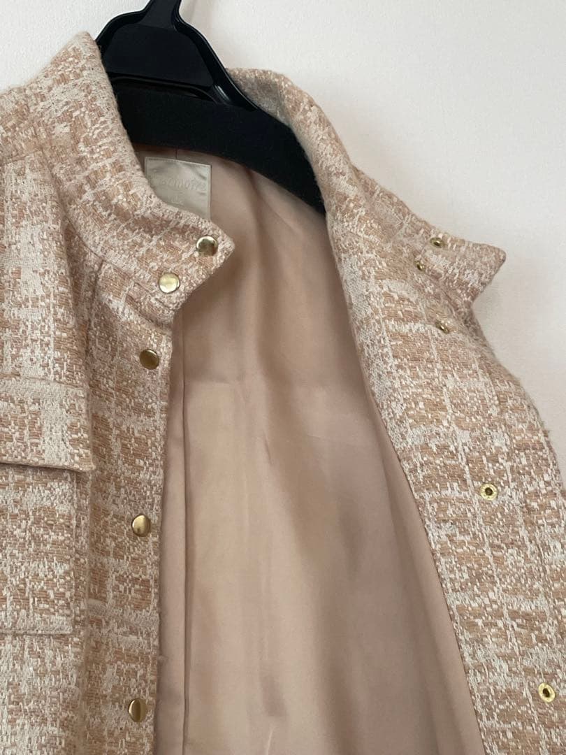 ラーモワールドゥリュクス　ブルゾン　ウール　ジャケット　ツイード