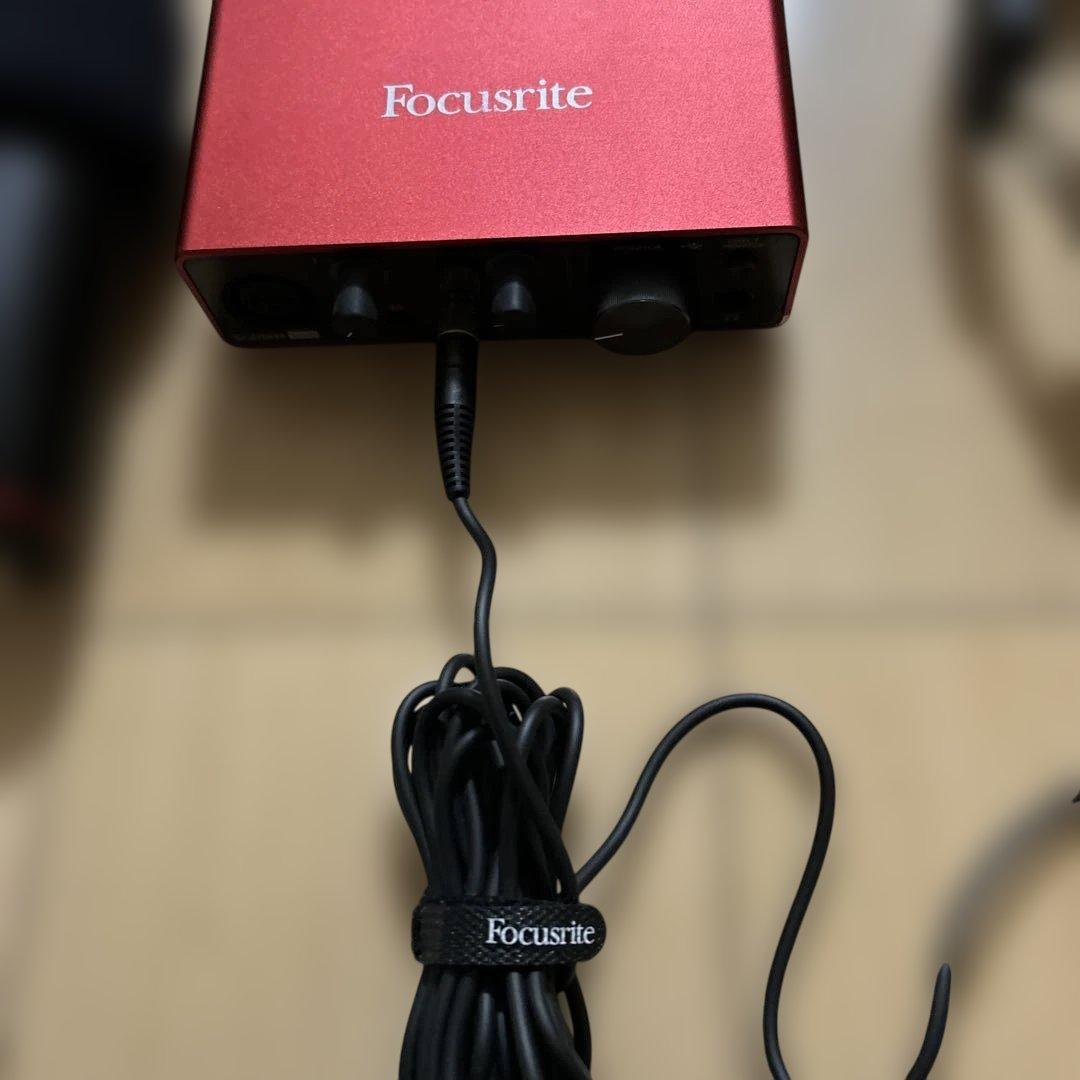 Focusrite Scarlett オーディオインターフェイスセット