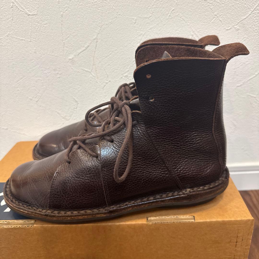 TRIPPEN トリッペン nomad ノマド ダークブラウン レザー ブーツ