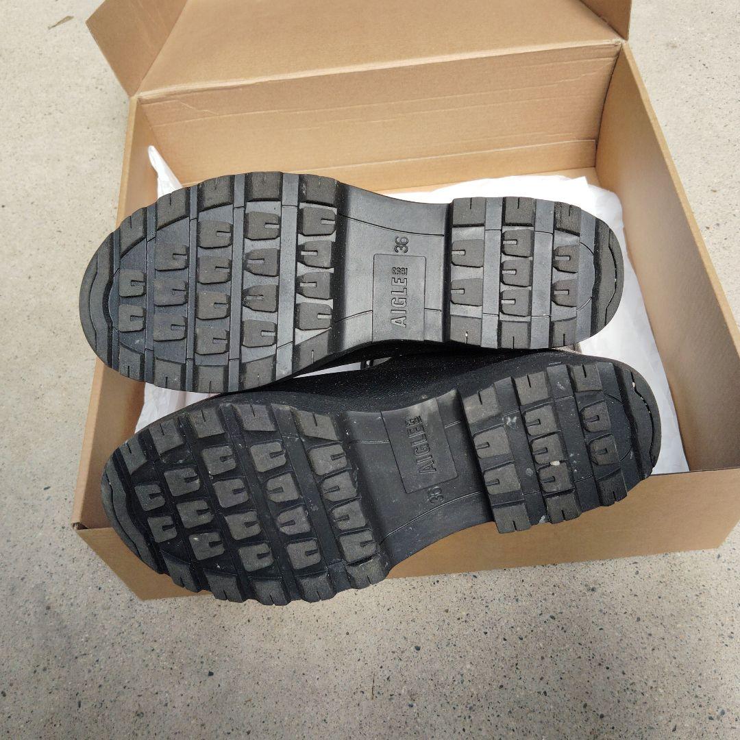 エーグル レインブーツ AIGLE ALYA BLACK