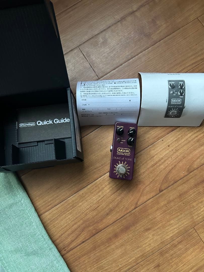 MXR DUKE of TONE ギターエフェクター