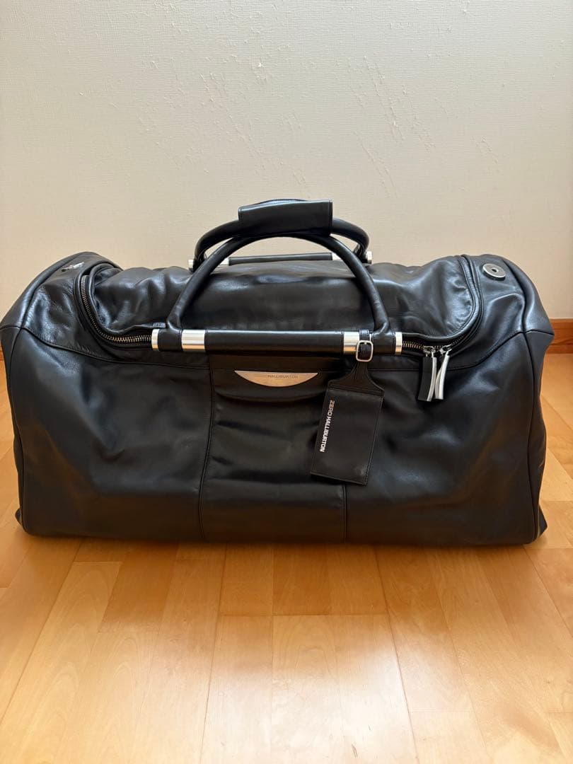 ゼロハリバートン　ボストンバッグ　 本革