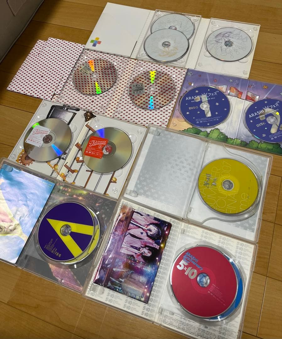 嵐 LIVEDVDコレクション 5本セット