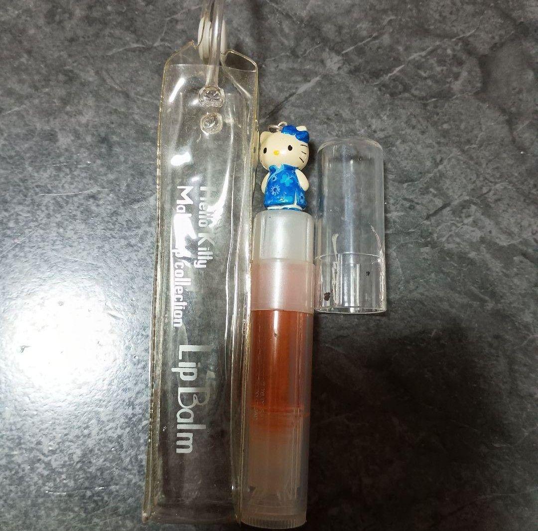 ハローキティ　リップバーム　メイクアップコレクション　レトロ　当時物　コスメ