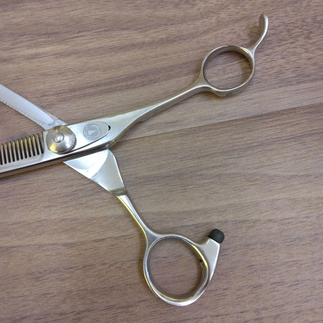 ✨ファキモス✨セニングシザー すきばさみ 散髪用 ハサミ ヘアカット 髪切り