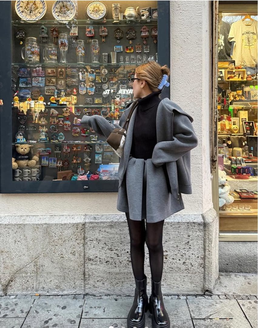 THE TOE Alster Hoodie Sサイズ　グレー　ザトゥー