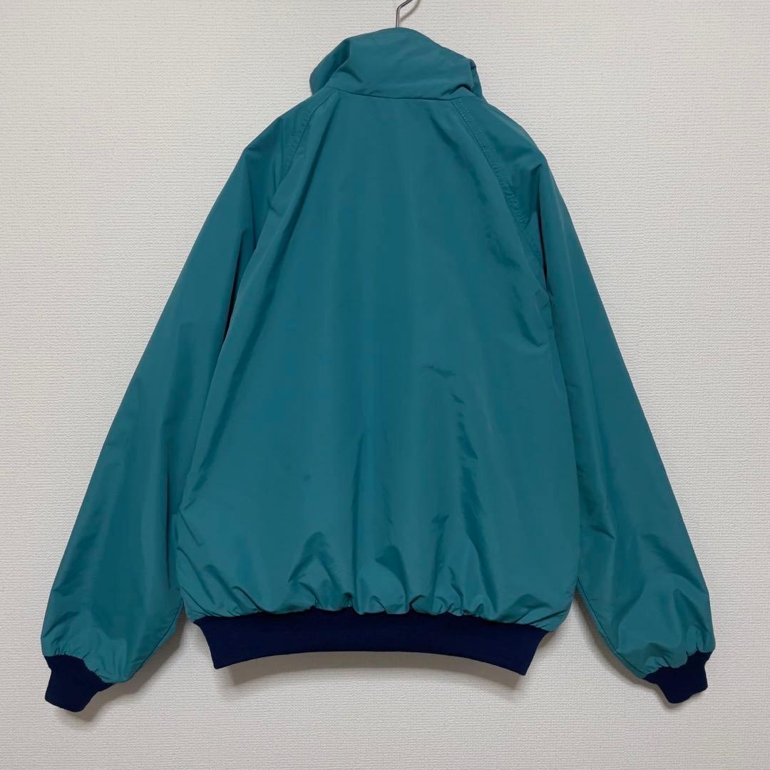 80s エルエルビーン　スリーシーズンジャケット　エメラルド　裏フリース