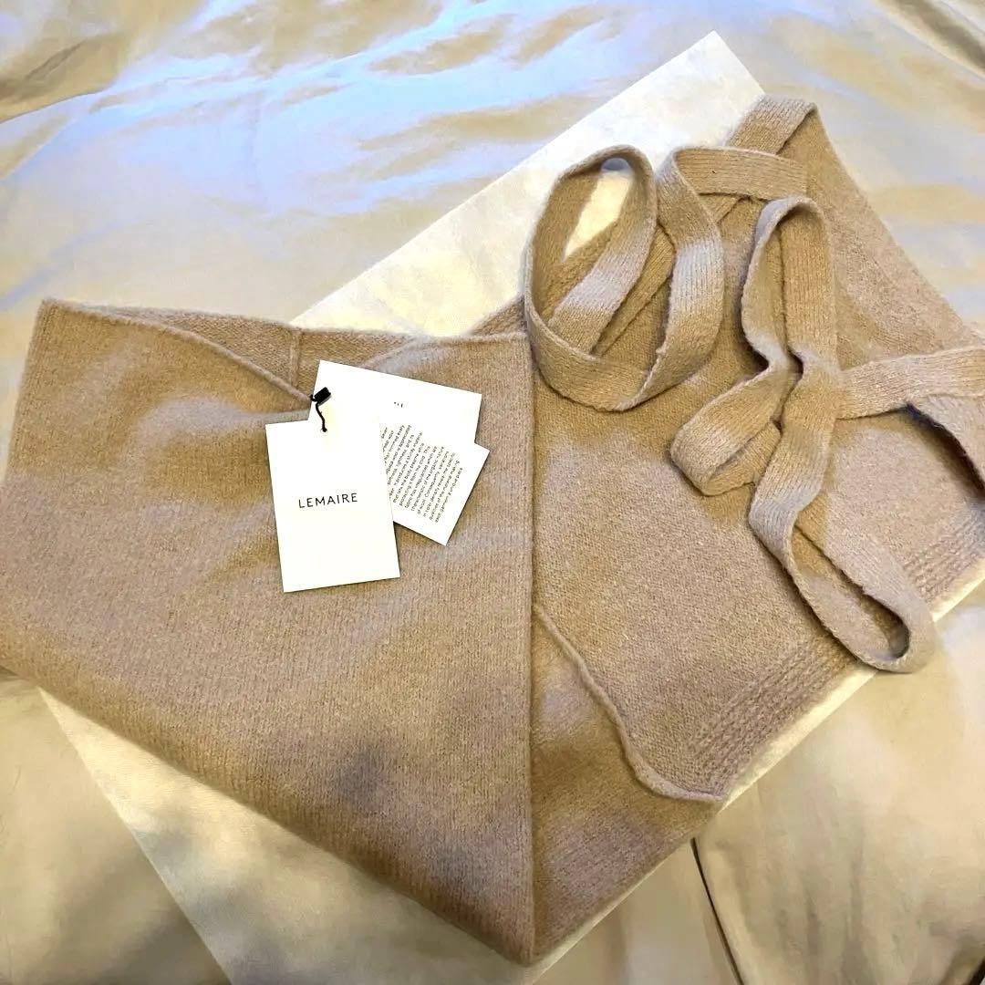 LEMAIRE FW21 バラクラバ オートミール アルパカウールニット