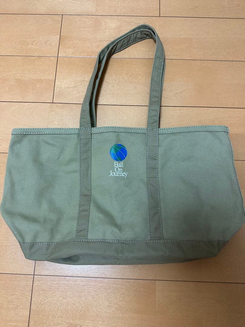 Y*9様 ballaholic ボーラーホリック カーキ トートバッグ。