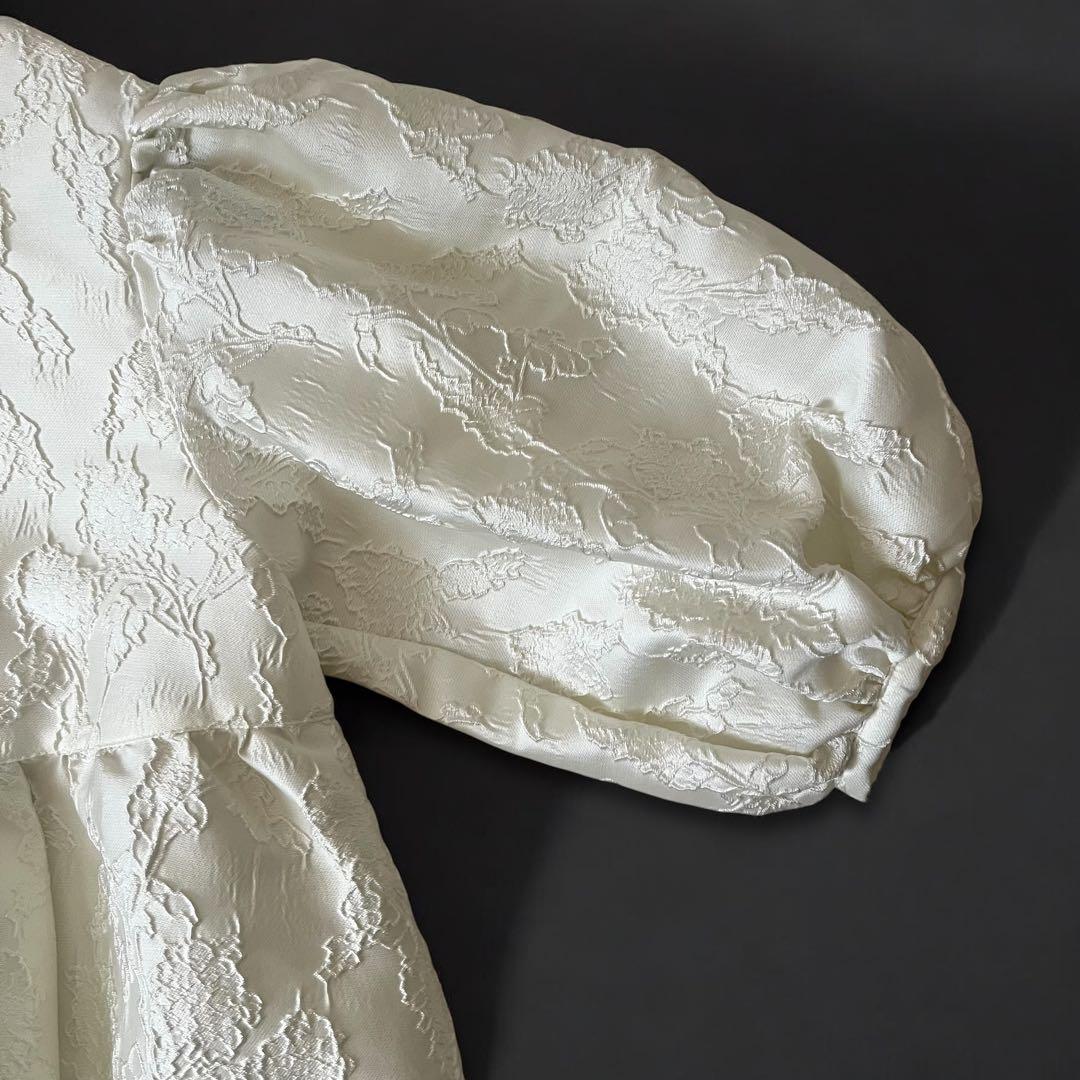 極美品 perna ジャガードボリュームチュニック