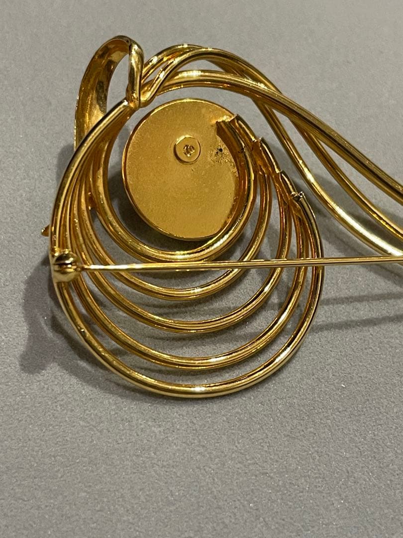 TASAKI タサキ パール 真珠 マベパールブローチゴールド レディース